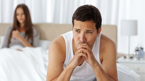 težave v moški postelji zaradi prostatitisa
